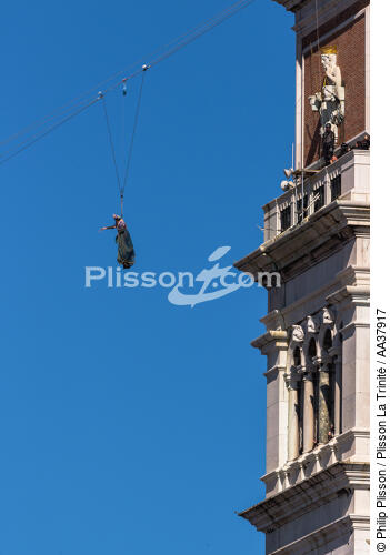 Carnaval de Venise - © Philip Plisson / Plisson La Trinité / AA37917 - Nos reportages photos - Venise sous tous les angles