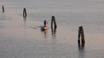 Dans la lagune de Venise © Philip Plisson / Plisson La Trinité / AA37924 - Nos reportages photos - Italie