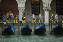 Acqua alta à Venise © Philip Plisson / Plisson La Trinité / AA37925 - Nos reportages photos - Italie