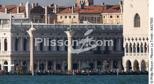 Acqua alta à Venise - © Philip Plisson / Plisson La Trinité / AA37930 - Nos reportages photos - Venise