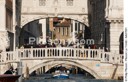 Acqua alta à Venise - © Philip Plisson / Plisson La Trinité / AA37931 - Nos reportages photos - Grande marée