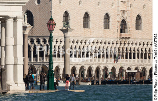 Acqua alta in Venice - © Philip Plisson / Plisson La Trinité / AA37932 - Photo Galleries - Town [It]