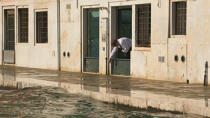 Acqua alta à Venise © Philip Plisson / Plisson La Trinité / AA37938 - Nos reportages photos - Acqua alta à Venise