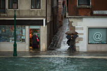 Acqua alta à Venise © Philip Plisson / Plisson La Trinité / AA37939 - Nos reportages photos - Environnement