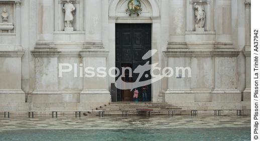 Acqua alta à Venise - © Philip Plisson / Plisson La Trinité / AA37942 - Nos reportages photos - Acqua alta à Venise