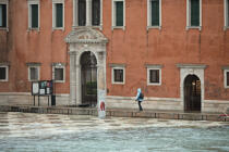 Acqua alta à Venise © Philip Plisson / Plisson La Trinité / AA37943 - Nos reportages photos - Italie