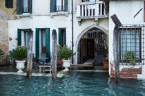 Acqua alta in Venice © Philip Plisson / Plisson La Trinité / AA37944 - Photo Galleries - Acqua alta in Venice