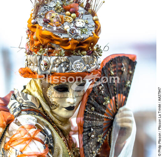 The Carnival of Venice [AT] - © Philip Plisson / Plisson La Trinité / AA37947 - Photo Galleries - Italy