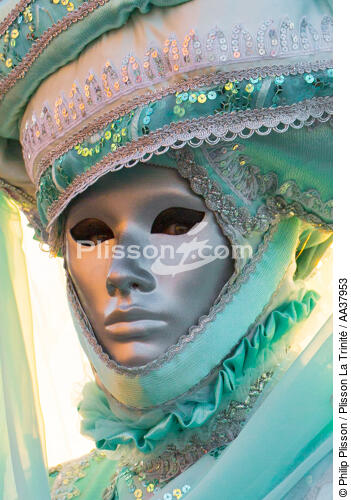 La Carnaval de Venise - © Philip Plisson / Plisson La Trinité / AA37953 - Nos reportages photos - Portrait