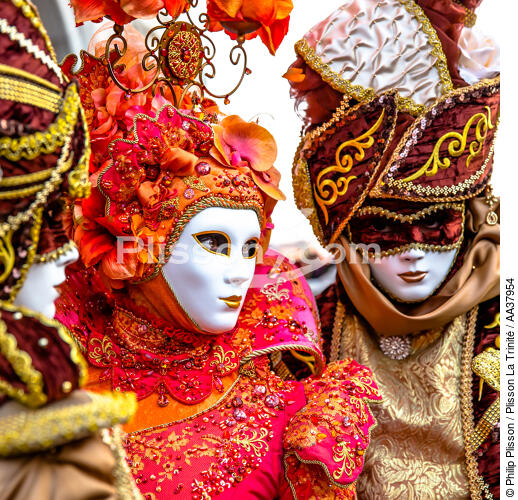 The Carnival of Venice [AT] - © Philip Plisson / Plisson La Trinité / AA37954 - Photo Galleries - Town [It]
