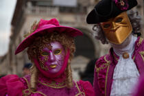 La Carnaval de Venise © Philip Plisson / Plisson La Trinité / AA37955 - Nos reportages photos - Italie