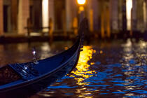 Gondole à Venise © Philip Plisson / Plisson La Trinité / AA39966 - Nos reportages photos - Venise