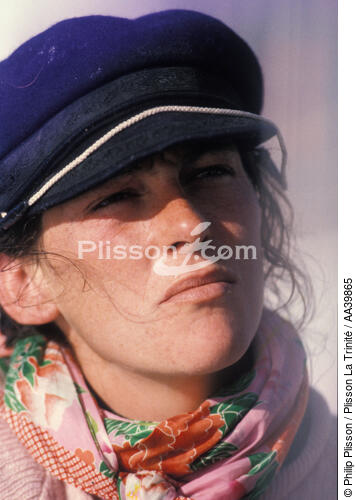 La navigatrice française Florence Arthaud - © Philip Plisson / Plisson La Trinité / AA39865 - Nos reportages photos - Vertical
