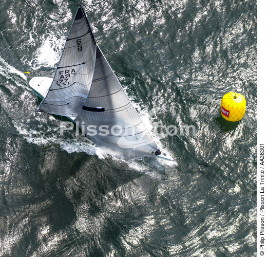 Coupe du Monde 2015 de 6 m JI à la Trinité sur mer - © Philip Plisson / Plisson La Trinité / AA38301 - Nos reportages photos - Monocoque de course