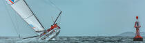 © Philip Plisson / Plisson La Trinité / AA39871 The monohull 60 feet SMA Paul Meilhat - Photo Galleries - Sailing boat