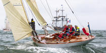 © Philip Plisson / Plisson La Trinité / AA38481 La semaine du Golfe 2015 - Photo Galleries - Traditional sailing