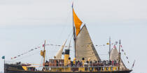 © Philip Plisson / Plisson La Trinité / AA38494 La semaine du Golfe 2015 - Photo Galleries - Traditional sailing