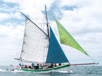 © Philip Plisson / Plisson La Trinité / AA38345 La semaine du Golfe 2015 - Photo Galleries - Traditional sailing