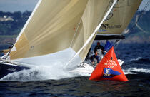 America's Cup © Philip Plisson / Plisson La Trinité / AA05158 - Photo Galleries - Sailing boat