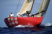America's Cup © Philip Plisson / Plisson La Trinité / AA05162 - Photo Galleries - Sailing boat