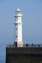 © Philip Plisson / Plisson La Trinité / AA38798 Newhaven Édimbourg port - Photo Galleries - Lighthouse