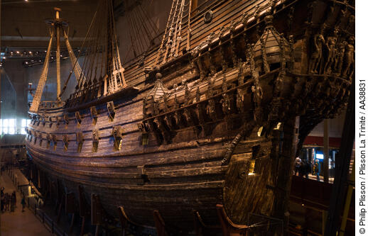 Le Vasa - © Philip Plisson / Plisson La Trinité / AA38831 - Nos reportages photos - Suède