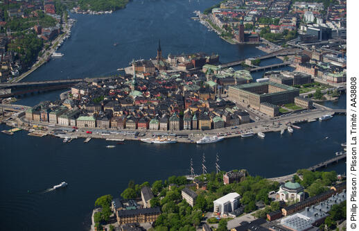 Stockholm - © Philip Plisson / Plisson La Trinité / AA38808 - Nos reportages photos - île (Suède)