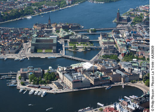 Stockholm - © Philip Plisson / Plisson La Trinité / AA38839 - Nos reportages photos - Suède