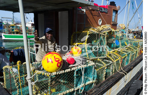 Kalk Bay Harbour - © Philip Plisson / Plisson La Trinité / AA38880 - Photo Galleries - Fishing equipment