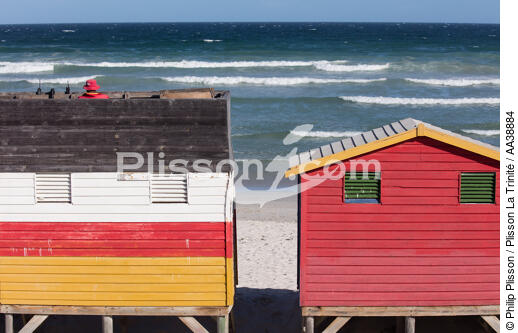 Muizenberg beach - © Philip Plisson / Plisson La Trinité / AA38884 - Nos reportages photos - Géomorphie