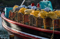 © Philip Plisson / Plisson La Trinité / AA38929 Hout bay harbor - Photo Galleries - Fishing vessel