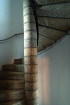 © Philip Plisson / Plisson La Trinité / AA38955 Le Stiff lighthouse - Photo Galleries - Staircase