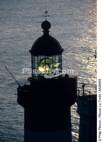 Phare de la Pointe St Mathieu - © Philip Plisson / Plisson La Trinité / AA38958 - Nos reportages photos - Lanterne