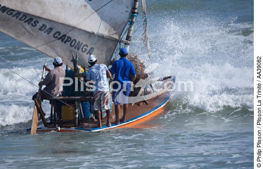 Jangaderos - © Philip Plisson / Plisson La Trinité / AA39082 - Nos reportages photos - Jangada