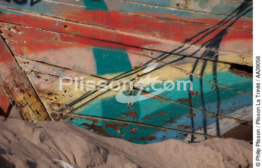 Redonda, Brésil - © Philip Plisson / Plisson La Trinité / AA39056 - Nos reportages photos - Elément d'un bateau