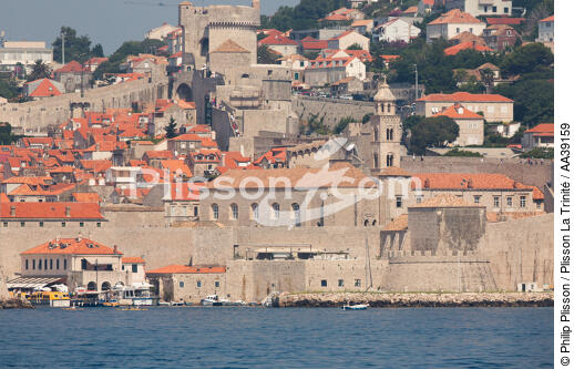 Dubrovnik Croatie - © Philip Plisson / Plisson La Trinité / AA39159 - Nos reportages photos - Monument historique
