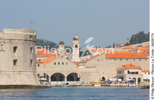 Dubrovnik Croatie - © Philip Plisson / Plisson La Trinité / AA39174 - Nos reportages photos - Philip Plisson