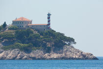 Sestrica lighthouse © Philip Plisson / Plisson La Trinité / AA39166 - Photo Galleries - Croatia