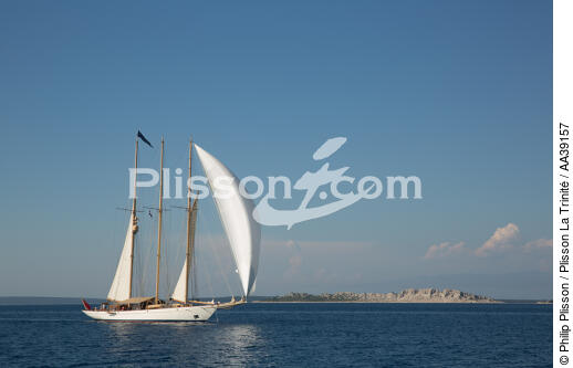 Croetia - © Philip Plisson / Plisson La Trinité / AA39157 - Photo Galleries - Traditional sailing