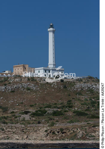 Santa Maria di Leuca lighthouse - © Philip Plisson / Plisson La Trinité / AA39247 - Photo Galleries - Maritime activity