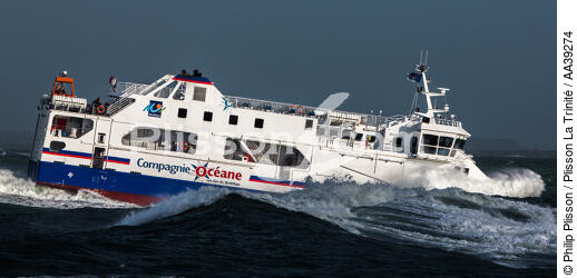 Ferry reliant Quiberon et Belle ile - © Philip Plisson / Plisson La Trinité / AA39274 - Nos reportages photos - Ferry
