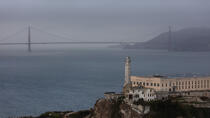 Le phare d'Alcatraz © Philip Plisson / Plisson La Trinité / AA39312 - Nos reportages photos - Etats-Unis