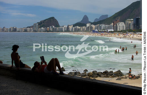 Rio de Janeiro - © Philip Plisson / Plisson La Trinité / AA39346 - Nos reportages photos - Plage
