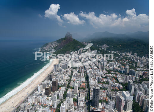 Rio de Janeiro - © Philip Plisson / Plisson La Trinité / AA39350 - Nos reportages photos - Plage