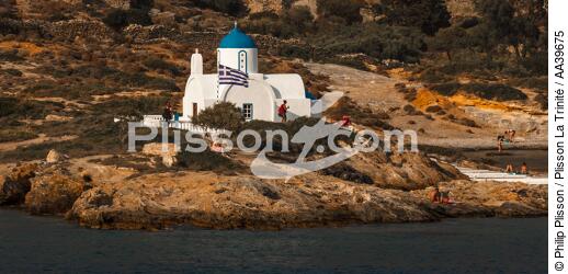 Les Cyclades sur la Mer Egée - © Philip Plisson / Plisson La Trinité / AA39675 - Nos reportages photos - Vue non aérienne