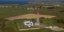 © Philip Plisson / Plisson La Trinité / AA39933 The Goulphar lighthouse in Belle-Ile - Photo Galleries - Morbihan