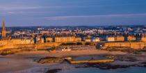 © Philip Plisson / Plisson La Trinité / AA39595 Saint-Malo from the sky - Photo Galleries - Brittany