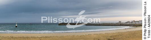 The large beach of Quiberon - © Philip Plisson / Plisson La Trinité / AA39604 - Photo Galleries - Morbihan