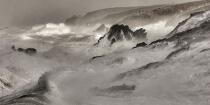 © Philip Plisson / Plisson La Trinité / AA39629 Storm on the Brittany coasts - Photo Galleries - Geomorphology