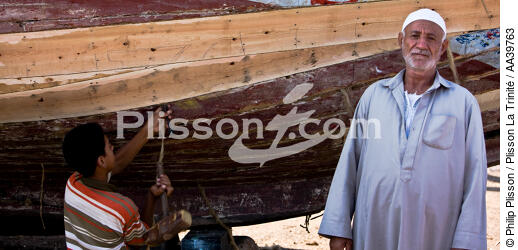 On the Manzala lake - Egypt - © Philip Plisson / Plisson La Trinité / AA39763 - Photo Galleries - Hydrology